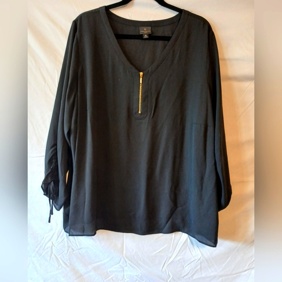 Worthington Tops - Worthington Woman's Blouse w/Zipper